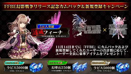 FFBE פǽθ1111˼»ܷꡣͥξϤͳͤ򥲥Ȥ˷ޤơµץ쥤ʤɤͽ