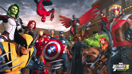 Nintendo SwitchѥեȡMARVEL ULTIMATE ALLIANCE 3The Black Orderפȯɽޡ٥ҡƥΥηĤΩ󥲡