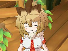 「けものフレンズ3」,各種メニューを実行できる「拠点」の詳細が明らかに。ライオンとふれ合う様子が分かるスクリーンショットも掲載