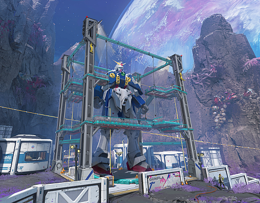 画像ギャラリー No.012のサムネイル画像 / 「Apex Legends」のガンダムシリーズコラボが想像以上にガチだった。限定マップではピースミリオンとリーブラによる決戦の演出も