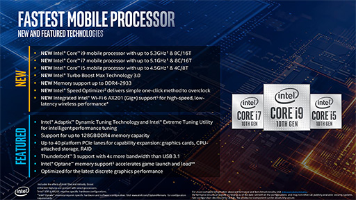 Intel8C16TбǺ5.3GHzưΡComet Lake-HפȥΡPC10Coreץåȯɽ