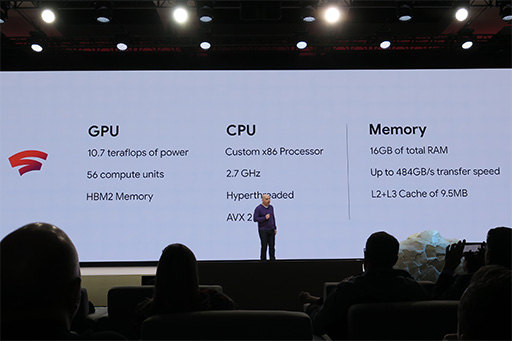  No.002Υͥ / GDC 2019GoogleϡStadiaפǡ֥ϥɥPCװʾΥեå¸롩 ޥGPUưULΥǥ򸫤Ƥ