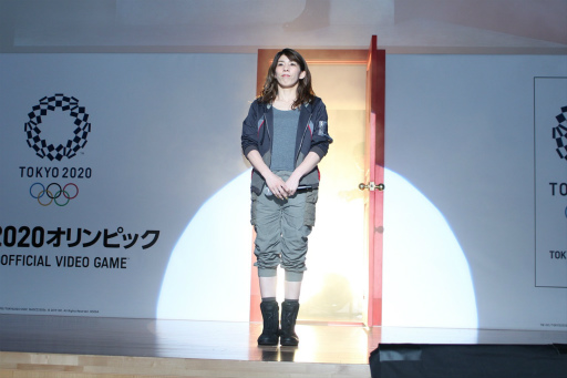 画像集 No.008のサムネイル画像 / 吉田沙保里さんが里見治紀会長と名勝負を展開!?「東京2020オリンピック The Official Video Game」CM発表会レポート