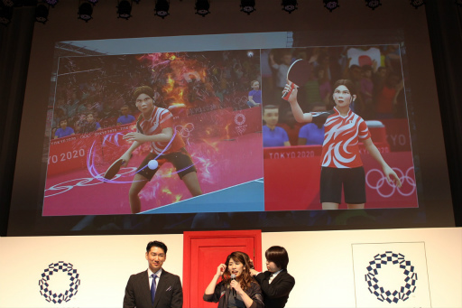 画像集 No.011のサムネイル画像 / 吉田沙保里さんが里見治紀会長と名勝負を展開!?「東京2020オリンピック The Official Video Game」CM発表会レポート