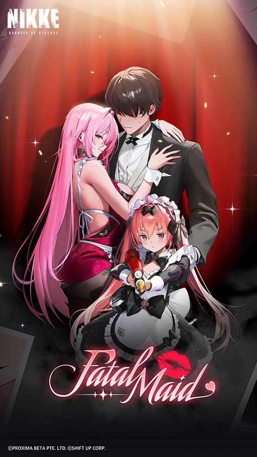 画像ギャラリー No.004のサムネイル画像 / 「勝利の女神:NIKKE」,最新バージョン「FATAL MAID」を1月29日に配信。ベルベットたちがメイドカフェを狙う闇の勢力を迎え撃つ