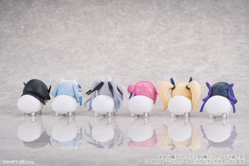 画像ギャラリー No.016のサムネイル画像 / 「勝利の女神：NIKKE」の電動で走るトレーディングフィギュアが6月に発売。ラインナップはDOROやCINDOROなどのDORO軍団，全6種類