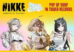 画像ギャラリー No.001のサムネイル画像 / 「勝利の女神：NIKKE」，タワーレコードで期間限定コラボ実施。POP UP SHOPでのグッズ販売などを予定