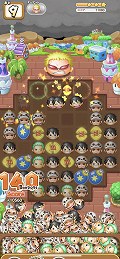 画像集#002のサムネイル/「ONE PIECE ボン! ボン! ジャーニー!!」の正式サービスがスタート。ルフィやゾロたちが“ボンッ!!”とはねるパズルゲーム