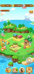 画像集#005のサムネイル/「ONE PIECE ボン! ボン! ジャーニー!!」の正式サービスがスタート。ルフィやゾロたちが“ボンッ!!”とはねるパズルゲーム