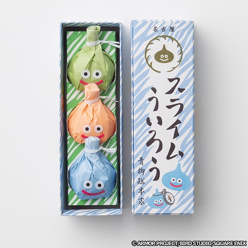 画像ギャラリー No.004のサムネイル画像 / 「ドラクエウォーク」，リアルおみやげプロジェクト第4弾「スライムういろう」の復刻を発表。販売期間は3月12日から6月14日まで