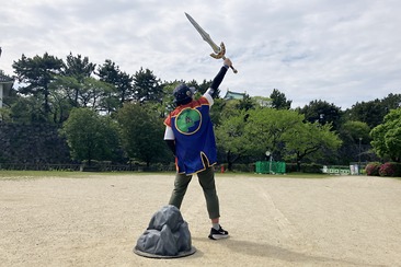 画像ギャラリー No.020のサムネイル画像 / 「ドラゴンクエストウォーキング ＜中部＞」体験記＆柴Pインタビュー。6回目のリアルウォーキングイベントは名古屋城が舞台。ルイーダさんやりゅうおう様も人気を集める