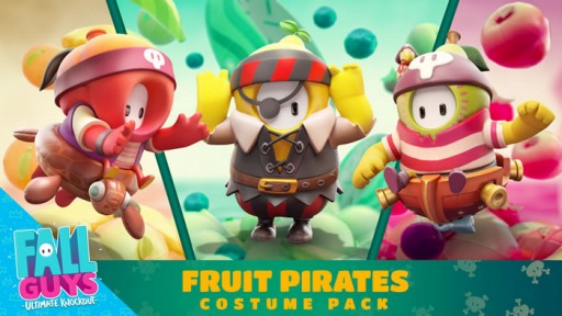 #001Υͥ/Fall Guys: Ultimate Knockoutץդˤ±Fruit Pirate Packɤۿ򳫻ϡҲȥ쥤顼