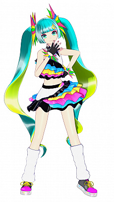 ֽ鲻ߥ Project DIVA MEGA39sפˡޤդޤջΡ֥ѥפȤߤPΡ֥פϿΡCatch the WaveפPV