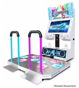 画像集 No.003のサムネイル画像 / DDR20周年をテーマにしたシリーズ最新作「DanceDanceRevolution A20」が稼働開始。4曲メドレーの「NON STOP A20」モードを追加