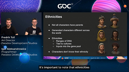 GDC 2021ϡCrusader Kings IIIפΡȰɥƥȥ饯եåμưˤĤơѤȥȤξ̤