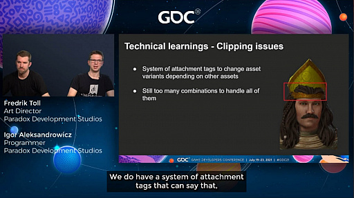 GDC 2021ϡCrusader Kings IIIפΡȰɥƥȥ饯եåμưˤĤơѤȥȤξ̤