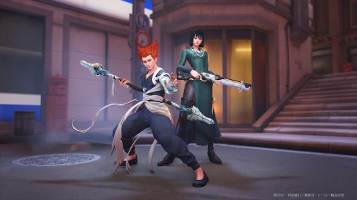 画像ギャラリー No.004のサムネイル画像 / 「オーバーウォッチ 2」,「ワンパンマン」コラボ第2弾を開始。アッシュの「地獄のフブキ」,ウーヤンの「ガロウ」実装