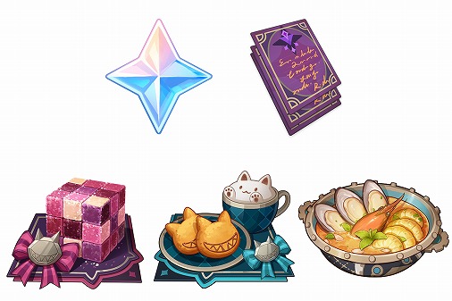 画像ギャラリー No.006のサムネイル画像 / 「原神」×「ローソン」のコラボキャンペーン「冬のぬくもり〜お月様のご褒美〜」が1月20日にスタート。オリジナルフードやグッズが登場