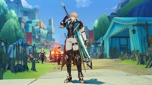 画像ギャラリー No.003のサムネイル画像 / 「原神」，Luna V「風を捕まえる帰郷者」を2月25日に配信。西風騎士団の大団長「ファルカ」（CV：杉田智和）がプレイアブルキャラクターに