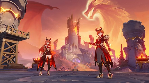 画像ギャラリー No.017のサムネイル画像 / 「原神」,Luna VI「空月の歌・輪舞--帰逢の翼」を4月8日にリリース。新プレイアブルキャラクター「リンネア」(CV:白石晴香)が登場