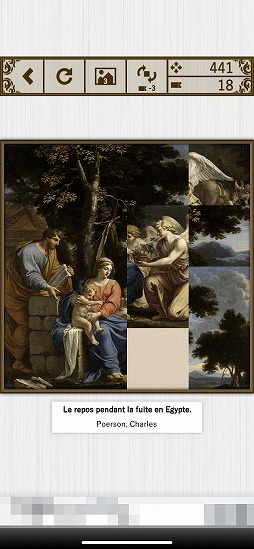 画像ギャラリー No.001のサムネイル画像 / 数々の名画を楽しもう。パズルゲーム「スライドパズルミュージアム」を紹介する「（ほぼ）日刊スマホゲーム通信」第2272回