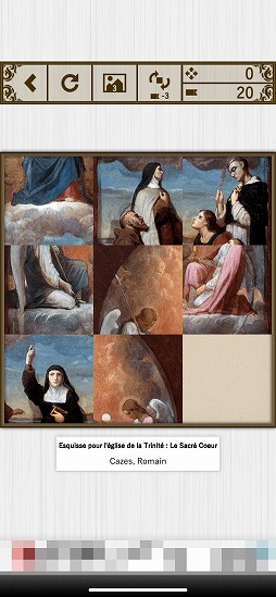 画像ギャラリー No.005のサムネイル画像 / 数々の名画を楽しもう。パズルゲーム「スライドパズルミュージアム」を紹介する「（ほぼ）日刊スマホゲーム通信」第2272回