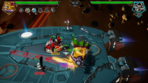 画像ギャラリー No.002のサムネイル画像 / 巨大な食パンにサイコロ……強大なボスとヴァイキングたちが戦う非対称型対戦ゲーム「BOSSGARD」のPC向け日本語版を先行プレイ