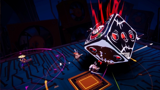 画像ギャラリー No.011のサムネイル画像 / 巨大な食パンにサイコロ……強大なボスとヴァイキングたちが戦う非対称型対戦ゲーム「BOSSGARD」のPC向け日本語版を先行プレイ