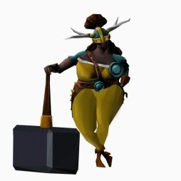 画像ギャラリー No.018のサムネイル画像 / 巨大な食パンにサイコロ……強大なボスとヴァイキングたちが戦う非対称型対戦ゲーム「BOSSGARD」のPC向け日本語版を先行プレイ