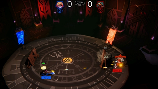 画像ギャラリー No.022のサムネイル画像 / 巨大な食パンにサイコロ……強大なボスとヴァイキングたちが戦う非対称型対戦ゲーム「BOSSGARD」のPC向け日本語版を先行プレイ