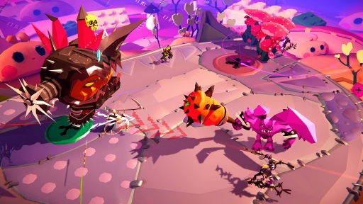 画像ギャラリー No.026のサムネイル画像 / 巨大な食パンにサイコロ……強大なボスとヴァイキングたちが戦う非対称型対戦ゲーム「BOSSGARD」のPC向け日本語版を先行プレイ