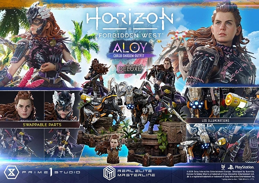 画像ギャラリー No.017のサムネイル画像 / 「Horizon Forbidden West」のアーロイを1/3スケールで立体化。プライム1スタジオ，「アーロイ カージャ・シャドウ DX ボーナス版」を発表