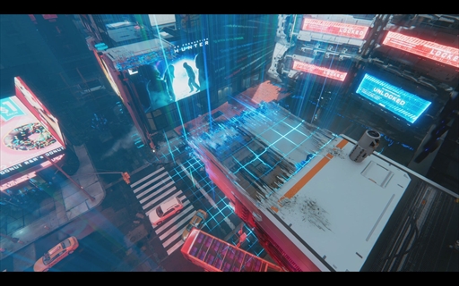 画像ギャラリー No.008のサムネイル画像 / 「プラグマタ」ハンズオンレポート。AIが生み出した架空のニューヨークで，カスタマイズにより拡張されたアクションを楽しめた