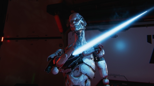 画像ギャラリー No.006のサムネイル画像 / ［プレイレポ］「プラグマタ」は王道ともいえるSFアクションアドベンチャー。銃撃戦とパズルを組み合わせた独特な戦闘や，少女アンドロイドとのエモーショナルな触れ合いを楽しめる