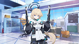 画像ギャラリー No.005のサムネイル画像 / PC版「ブルーアーカイブ」のサービスが本日スタート。臨戦版リオ，ヒマリが登場するピックアップ募集も開幕