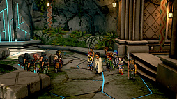 画像ギャラリー No.003のサムネイル画像 / 2周年を迎えた「百英雄伝」がコラボカフェを実施。12名の描き下ろしイラストが飾られている店内の様子をレポート