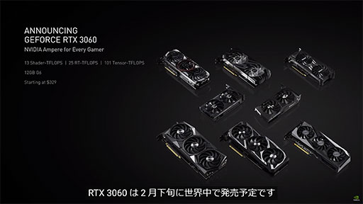 ʤ3DGERTX 2080 SUPERĶΥߥɥ륯饹GPUGeForce RTX 3060פȥΡPCGeForce RTX 30ΥݥȤϤɤˡ