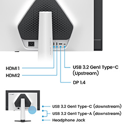 画像ギャラリー No.006のサムネイル画像 / 量子ドット有機ELに独自の画質改善機能を加えたハイエンド有機ELディスプレイ「EX321UZ」「EX271QZ」が国内発売決定