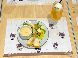 画像ギャラリー No.035のサムネイル画像 / 「恋と深空」“にゃんこシリーズ”コラボカフェが順次開催。火鍋湯麺や彩りパエリアなど，5人のカレをイメージしたメニューを味わってきた
