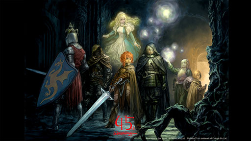 画像ギャラリー No.001のサムネイル画像 / 「Wizardry」特設サイトで，イラストレーター・末弥 純氏が手掛けた45周年記念メインビジュアルが公開に