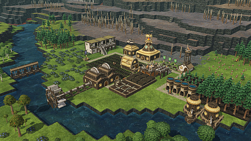 画像ギャラリー No.002のサムネイル画像 / ビーバーの街づくりシム「Timberborn」，正式リリース。環境が破壊され，人類が滅びた世界で気候変動に対応しながらコロニーを作り上げる