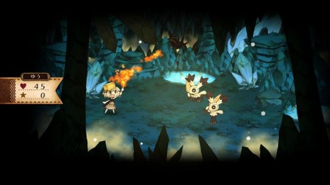 画像集#011のサムネイル/新作RPG「わるい王様とりっぱな勇者」がPS4/Switch向けに6月24日発売。勇者に憧れる少女と育ての親であるドラゴンの異種族間交流を描く