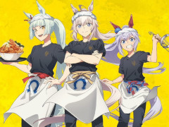 アニメ「ウマ娘 シンデレラグレイ」,野郎ラーメン5店舗とコラボ決定。オグリキャップたちをイメージした3種のラーメンが登場