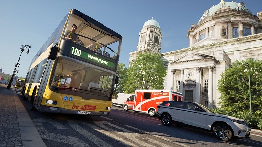 画像ギャラリー No.001のサムネイル画像 / 首都ベルリンを1/1スケール（実物大）で再現！ リアル志向の都市バスシム「The Bus」，正式リリース。PS5/Xbox Series X|S版も同時に登場