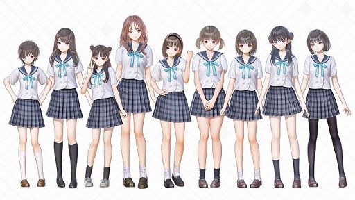 BLUE REFLECTION TIE/ͭDLC3Ƥۿ֥饤Υȥꥨץܥ󥸥о