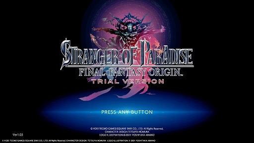 STRANGER OF PARADISE FINAL FANTASY ORIGINסθǤԶä륢åץǡȥեȥС1.03ɤۿ