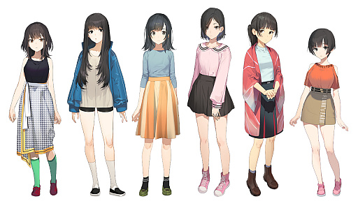 画像集#007のサムネイル/百合アドベンチャー「こちら、母なる星より」が2021年10月28日に発売。荒廃した池袋を舞台に6人の女の子のサバイバル生活を描く