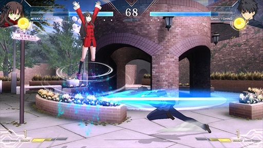 MELTY BLOOD: TYPE LUMINAסͭԸšɤλ郎ȯɽХȥ륢䥲ΥܥǧǤҲưθ