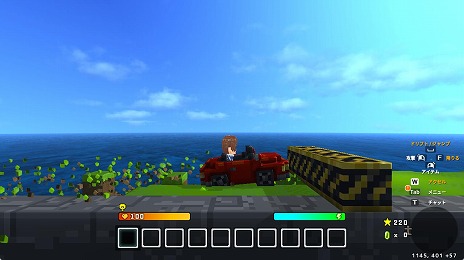 画像ギャラリー No.009のサムネイル画像 / サンドボックスゲーム「テラビット」，横スクロールや見下ろし型の2D風ゲームを制作できるツール「2Dゲームエディタ」β版を公開
