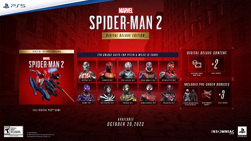 PS5ȥMarvel's Spider-Man 2ס2023ǯ1020ȯ